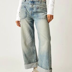 We The Free Palmer Cuff Jeans | La La Land Size 32